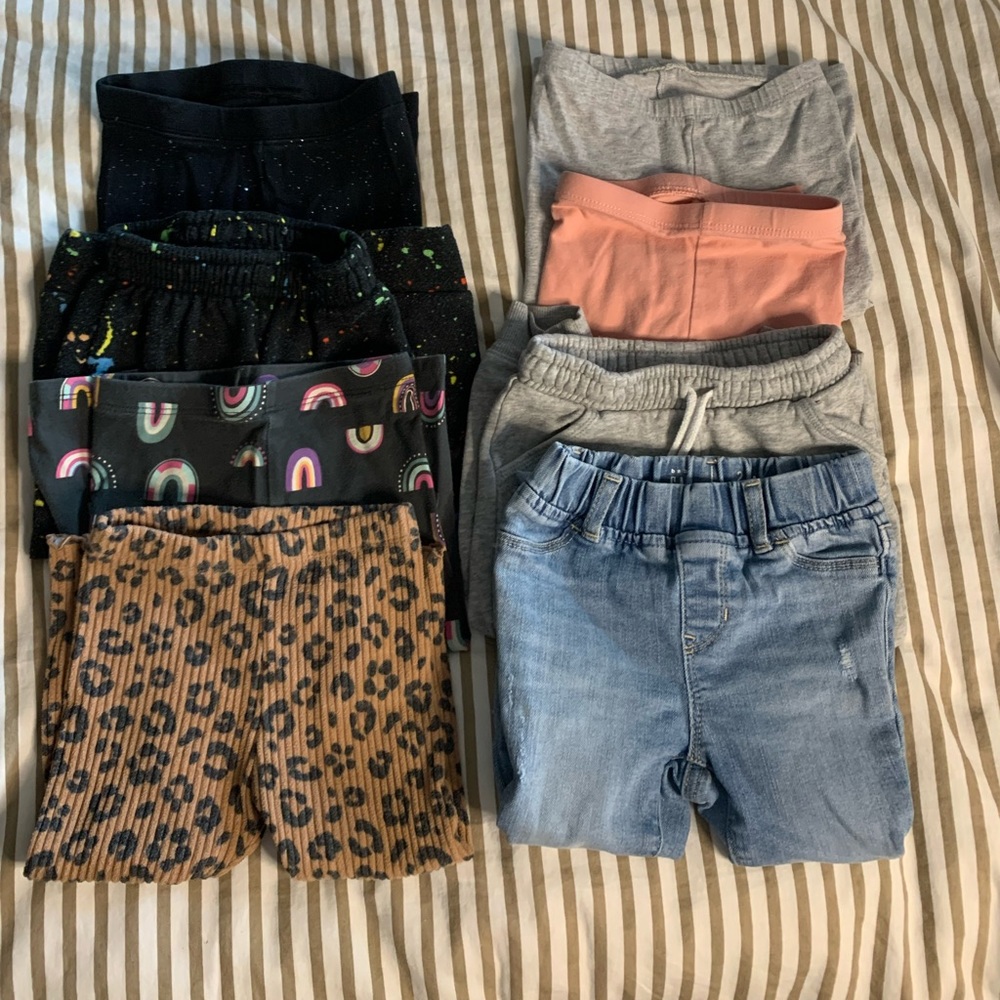Toddler girl pant set